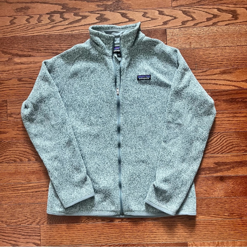 Patagonia Grey Zip Up Fleece Jacket